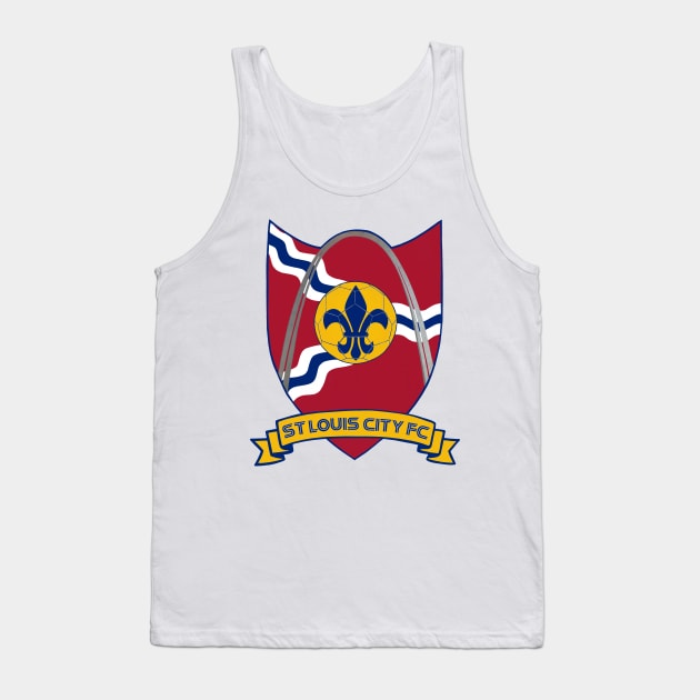 Saint Louis FC Tank Top by DistractedGeek